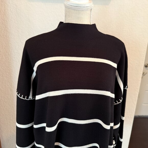 Pull Over Sweater with Cute Stitching Detail - Picture 5 of 9